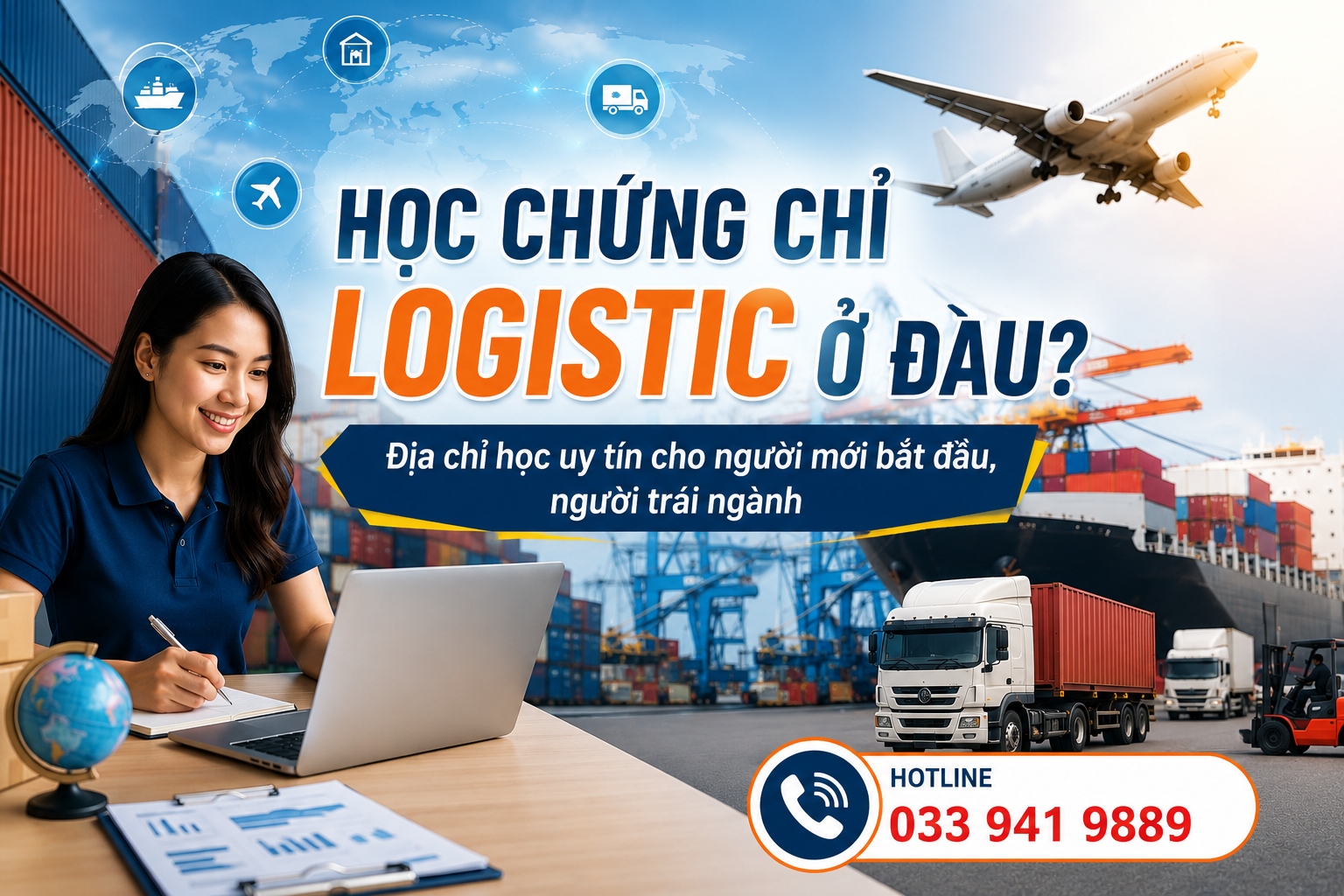 Học chứng chỉ Logistic ở đâu?