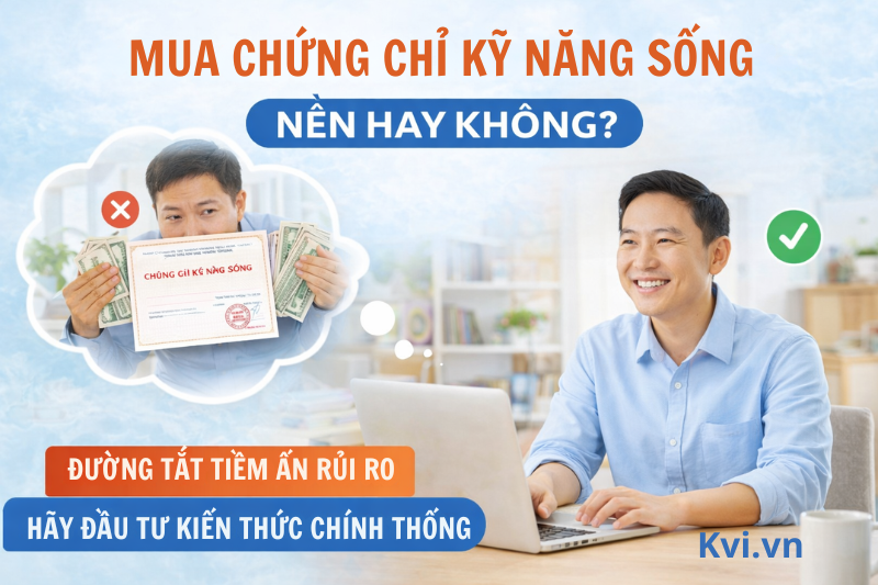 Mua chứng chỉ kỹ năng sống - Nên hay không?