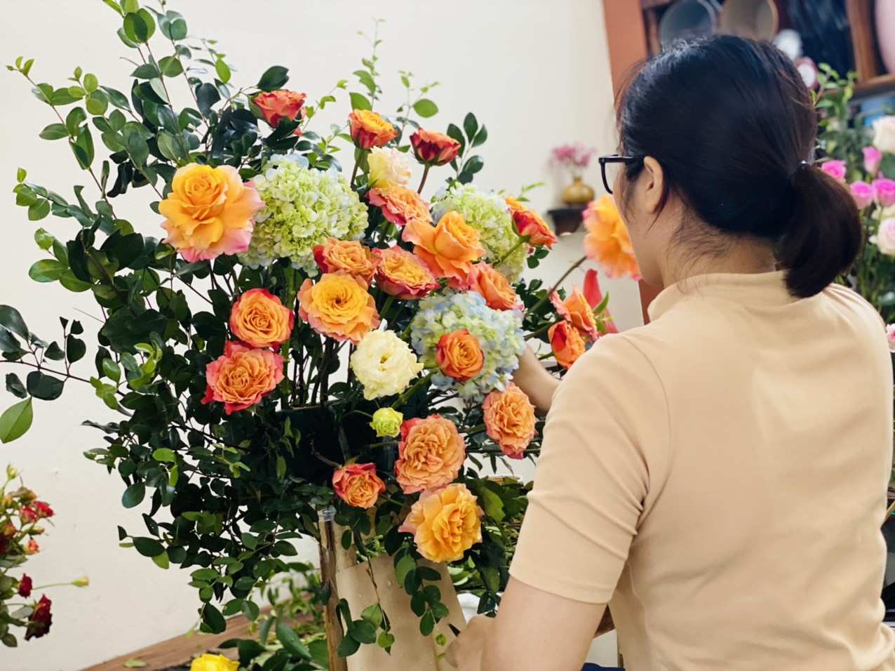 Khóa Học Cắm Hoa Tại Long Biên, Hà Nội
